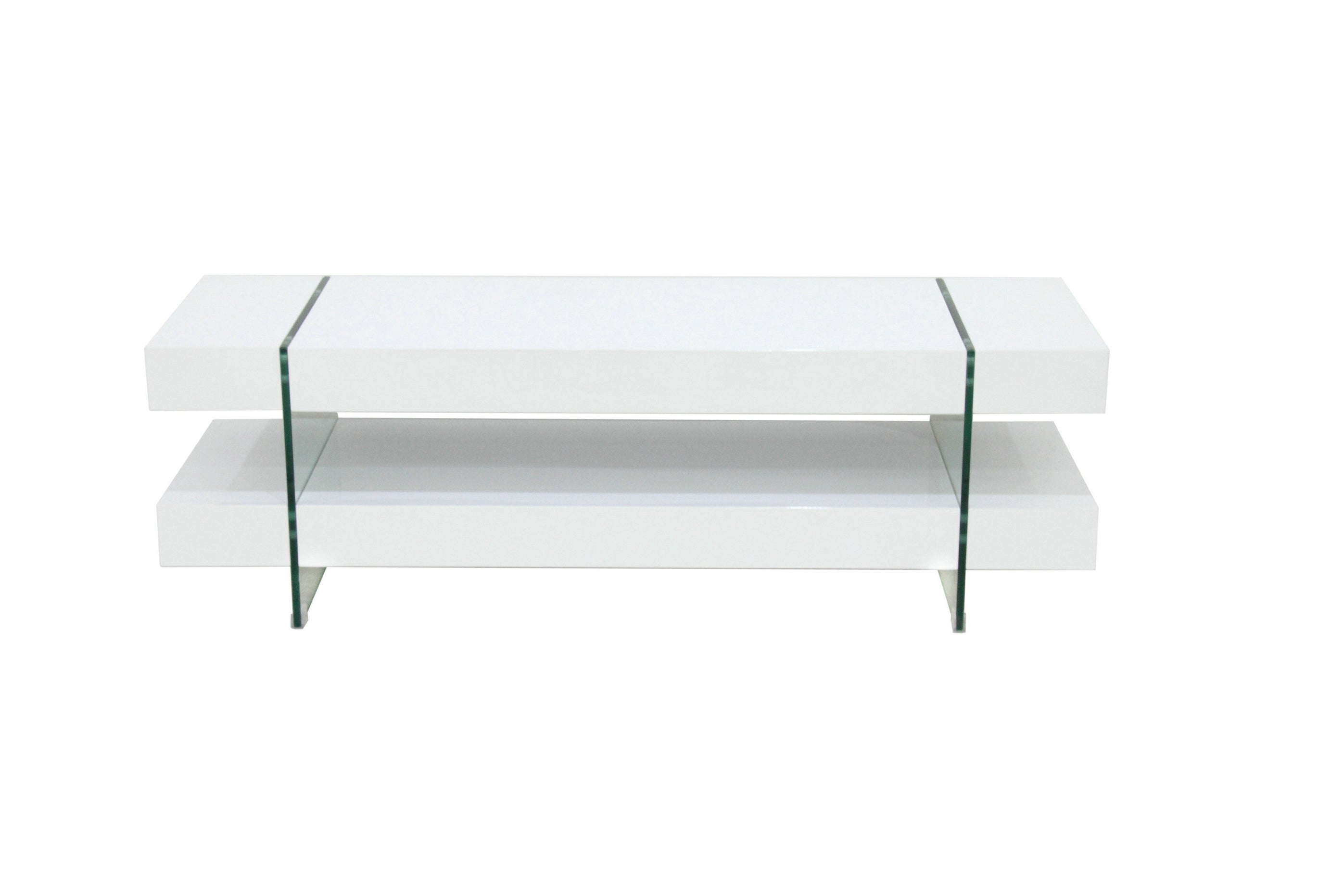 59" Glossy White TV Stand 3018-59