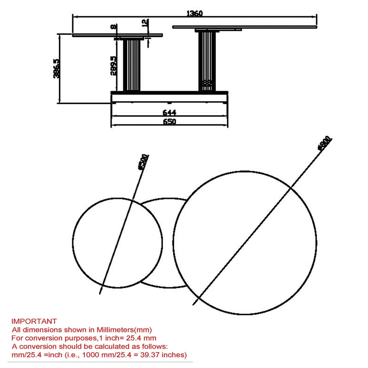 Elara Sintered Stone White Coffee Table 301-198WT