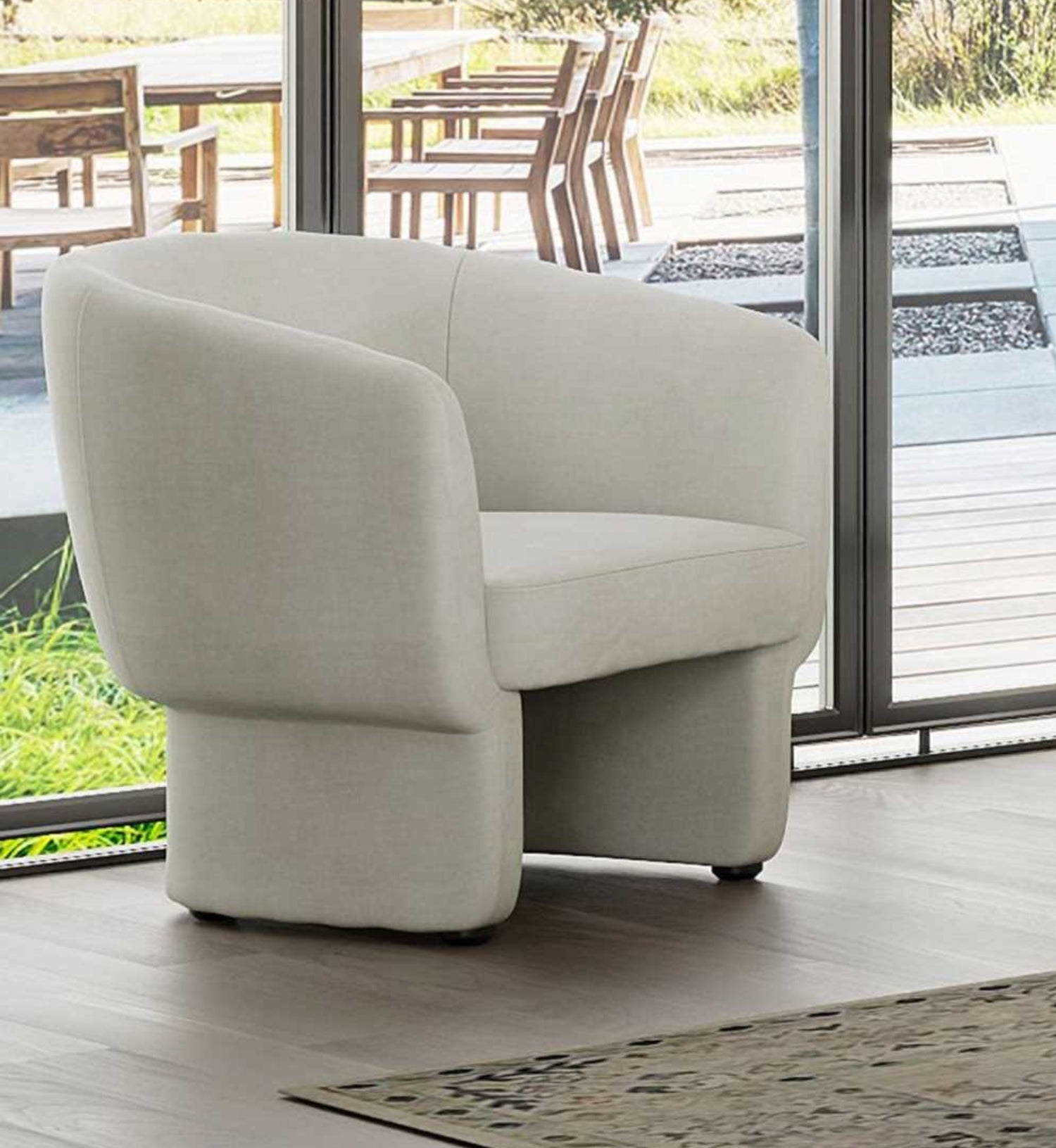 Sheri Accent Chair in Beige 403-592BEG