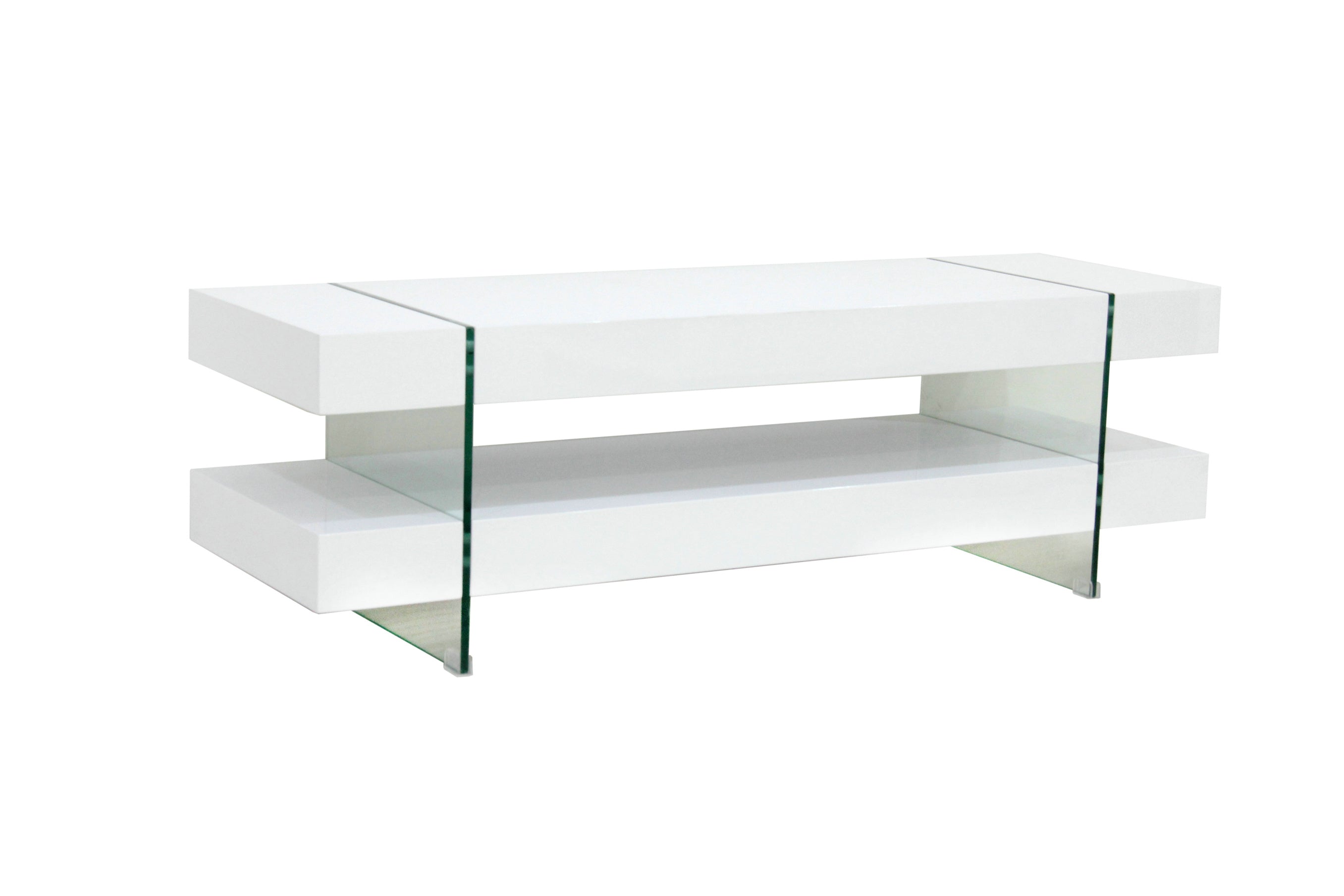 59" Glossy White TV Stand 3018-59