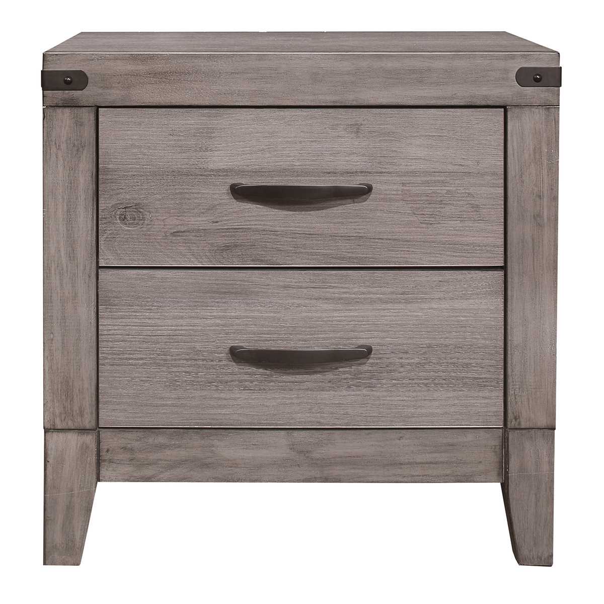 Woodrow Brownish Gray Finish Night Stand 2042