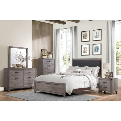 Woodrow Brownish Gray Finish Night Stand 2042
