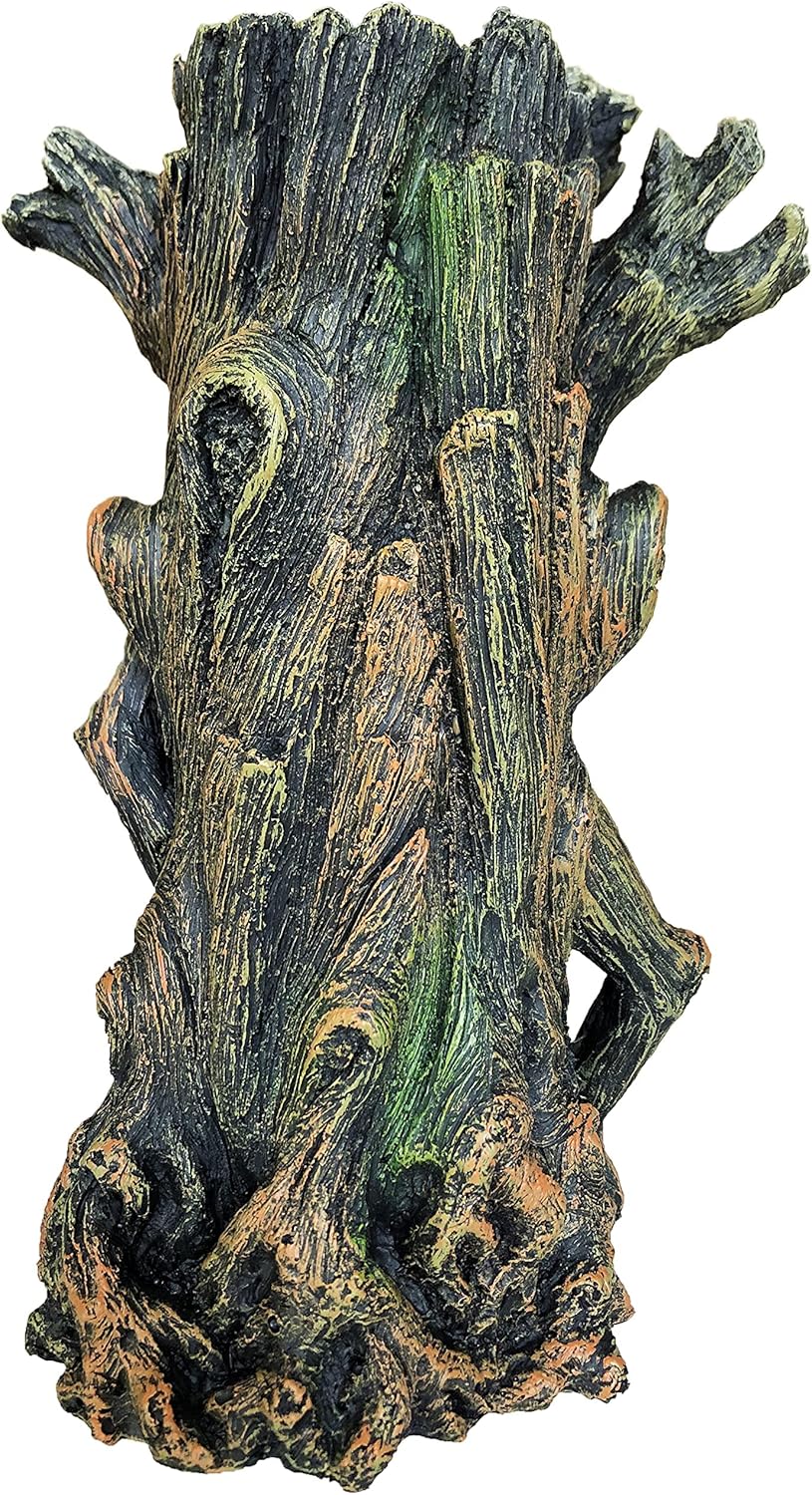 Fish Tank Tree Trunk Decoration, Hollow Aquarium Ornament