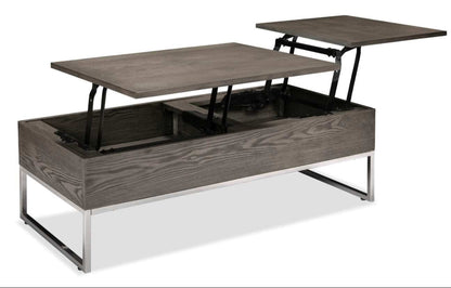 Harmony Dual Lift Top Coffee Table Grey 3510