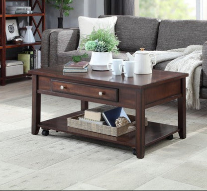 Wooden Lift Top Coffee Table 2020 ( OPEN BOX )