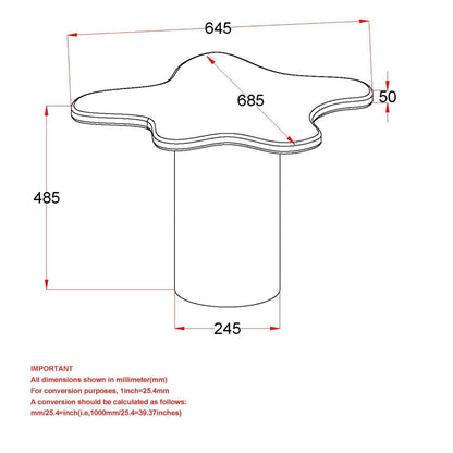 Mayal Wooden 2pc Coffee Table Set Black 303-149BLK