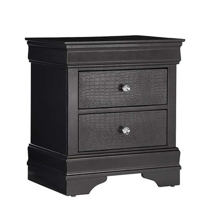 Pompei Grey Wooden Night Stand