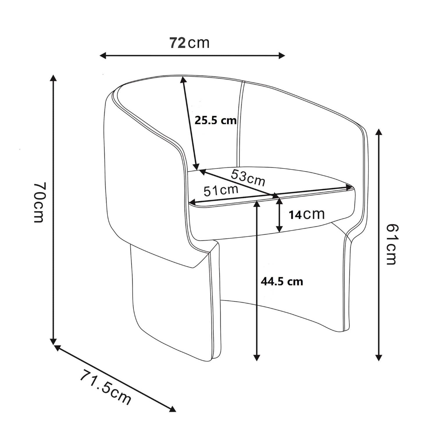 Sheri Accent Chair in Dark Taupe 403-592DTP