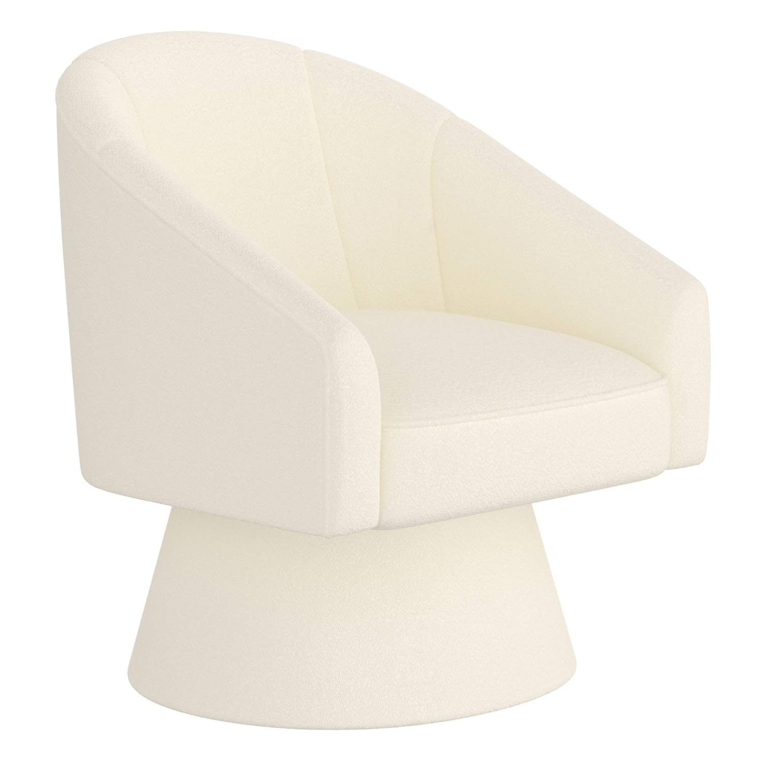 Tilsy Accent Chair in Ivory Boucle 403-122IV