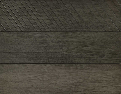 Urbanite Grey Wooden 2 Drawer Night Stand with Metal Legs 1604