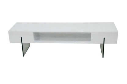 60" White Glossy TV Stand 3013-59