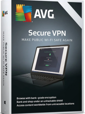 AVG Secure VPN (1 Year / Unlimited PCs) Latest Version + Free Updates